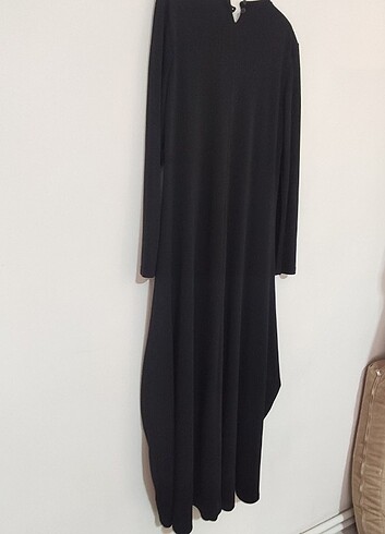 Deri detayli sandy elbise - Görsel 7