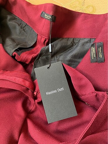38 Beden pantolon massimo dutti bordo
