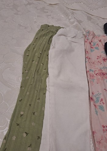 LC Waikiki 3 yaş kız çocuk tayt ve pijamaları