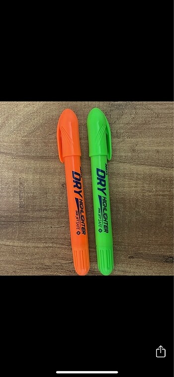 Dry highlighter/fosforlu kalem