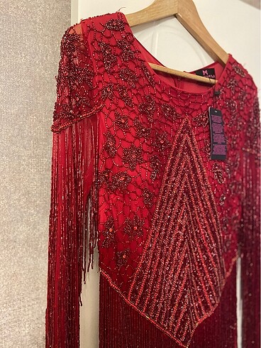 Kenzo Taşlı Tasarım Abiye Sıfır etiketlı