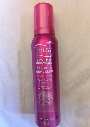Hobby Belirgin Bukleler Saç Köpüğü 400 ml - Görsel 2