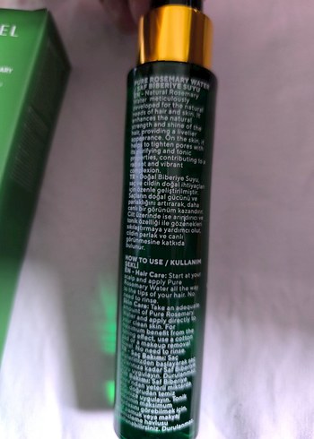 The CEEL Saf Biberiye Suyu - Vegan Saç ve Cilt Bakımı - Görsel 4