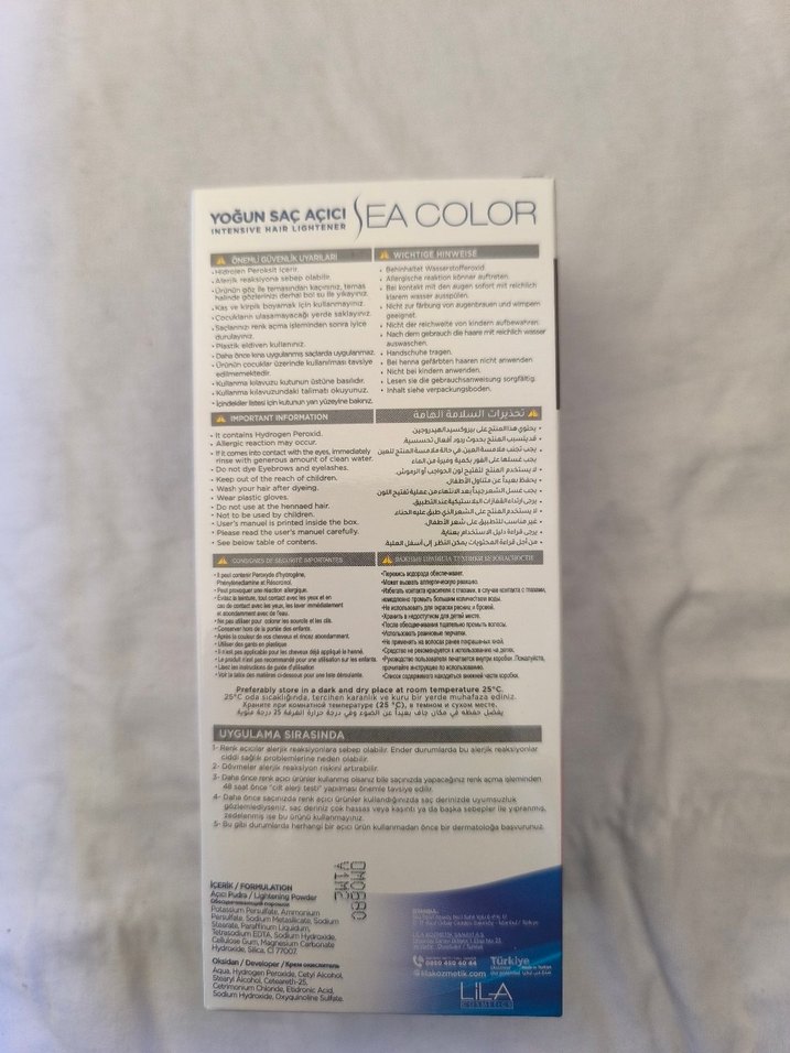 Sea Color Yoğun Saç Açıcı 4-6 Ton - Görsel 4