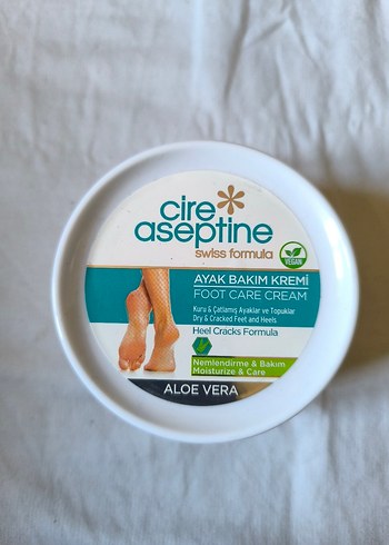 Dier Cire Aseptine Aloe Vera Ayak Bakm Kremi | Gardrops