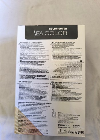 Sea Color 9.1A Ombre Toner Saç Boyası - Görsel 3