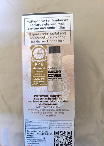 Sea Color 9.1A Ombre Toner Saç Boyası - Görsel 4