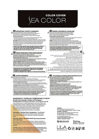 Sea Color 9.1A Ombre Toner Saç Boyası - Görsel 6