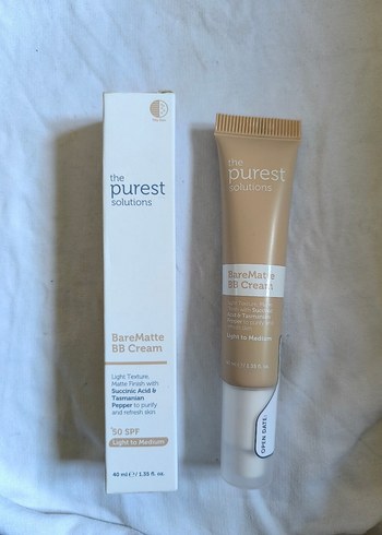 The Purest BareMatte BB Krem - Bej - Görsel 2