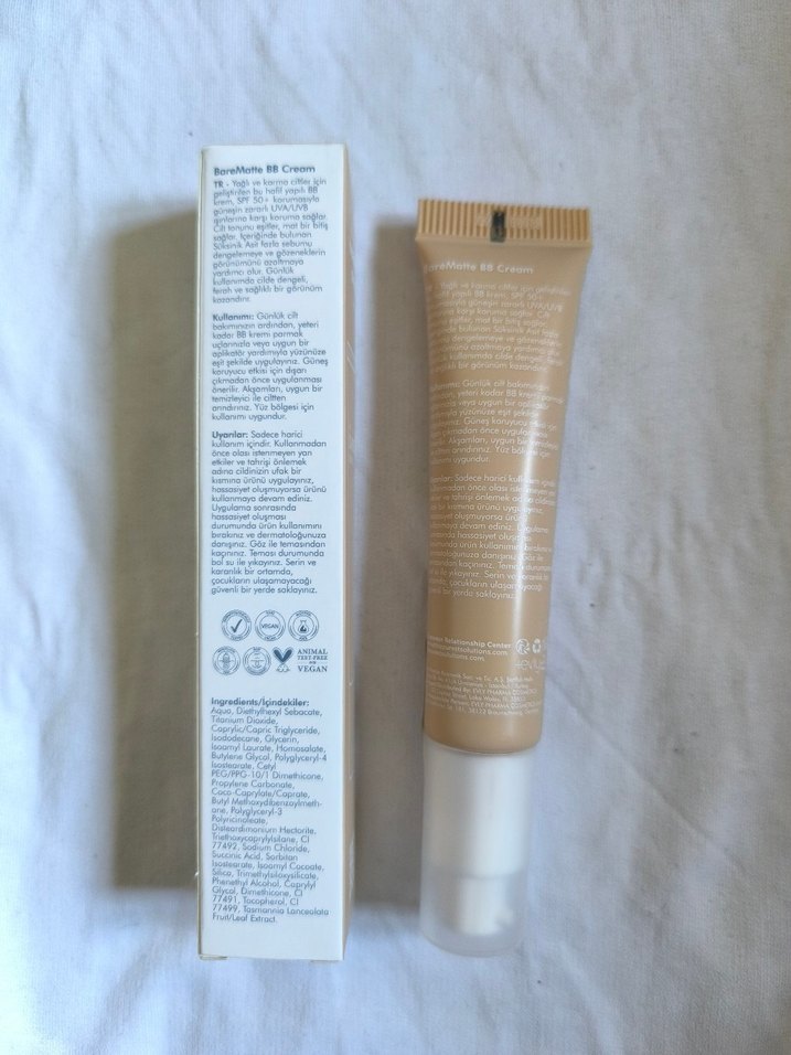 The Purest BareMatte BB Krem - Bej - Görsel 3