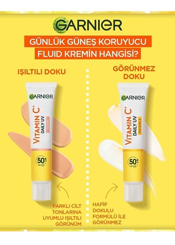 Garnier Vitamin C Güneş Koruyucu SPF 50+ Vegan - Görsel 6