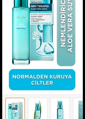 L'Oréal Nem Terapisi Aloe Vera Suyu Peeling Serum - Görsel 4