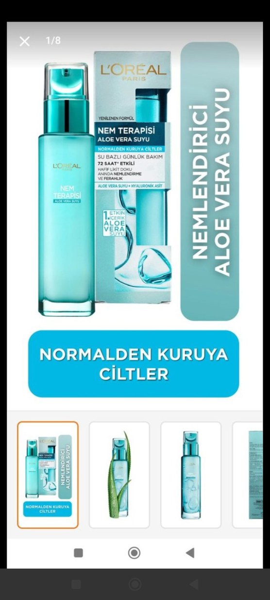 L'Oréal Nem Terapisi Aloe Vera Suyu Peeling Serum - Görsel 4