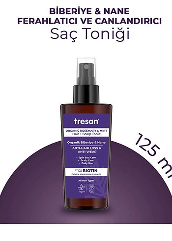 Tresan Biberiye & Nane Saç ve Saç Derisi Toniği - Görsel 6