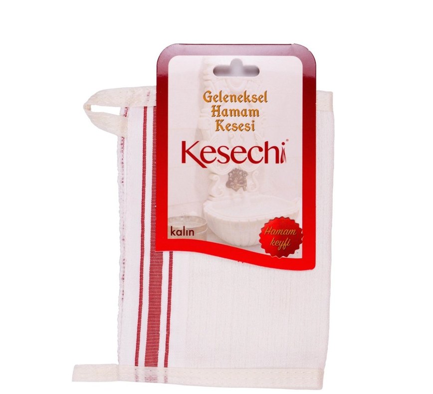 3 ADET Derma Peel Banyo Kesesi Pink Touch - Görsel 2