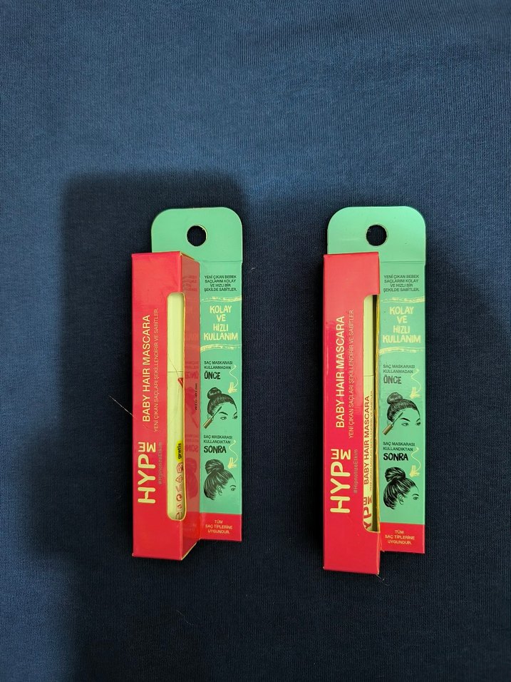 2 li SET HYPW Bebek Saç Maskarası - Görsel 3