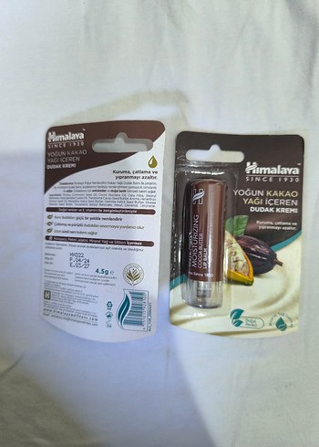 2 ADET Himalaya Yoğun Kakao Yağı Dudak Kremi - Görsel 2