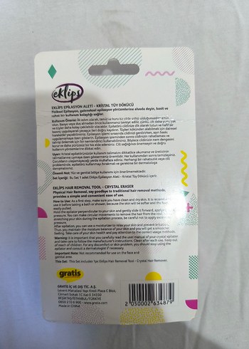 Altın Parlak Kristal Epilasyon Aleti - Görsel 2