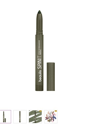 2 ADET Parlak Altın Maskara ve Göz Kalemi Seti - Görsel 3