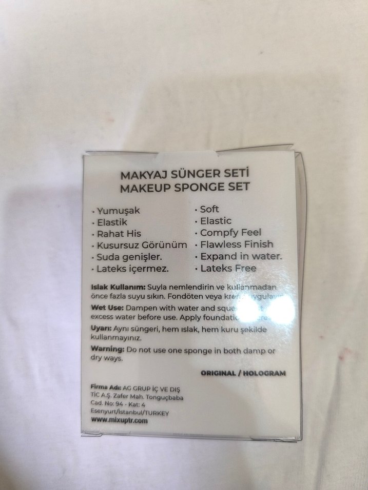 Mixup! Pastel Pembe Makyaj Süngeri 2'li - Görsel 2