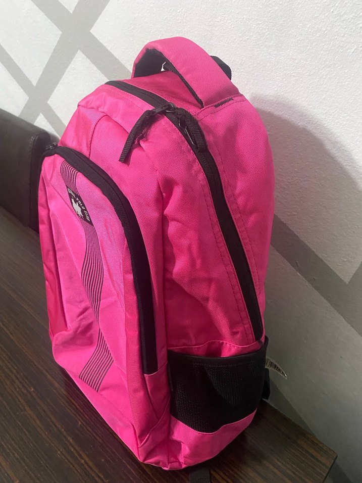 Pembe Çocuk Okul Çantası - Görsel 2