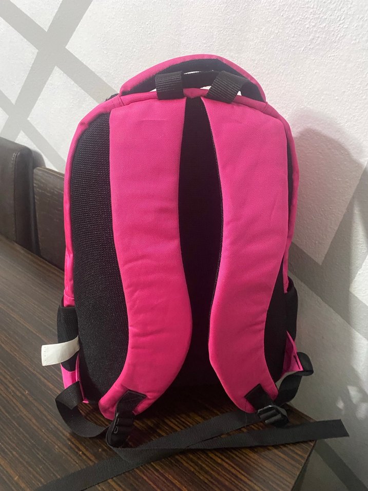 Pembe Çocuk Okul Çantası - Görsel 3