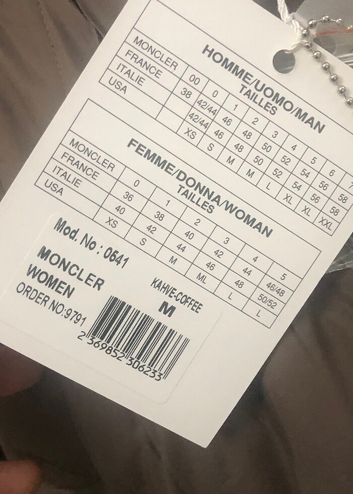 Moncler mont - Görsel 4