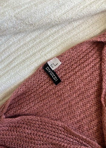 m Beden H&M Pembe Bohem Triko Kadın Kazak