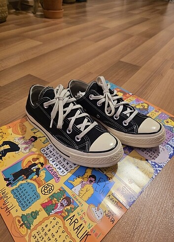 36,5 Beden siyah Renk CONVERSE Chuck 70