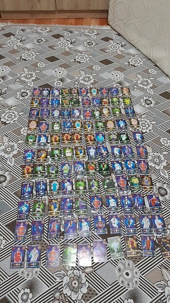  110 adet kart 50 ve 110 arasında kadar satılır yeni seri 