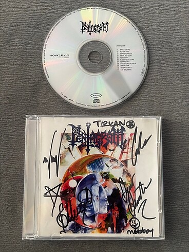 Pentagram cd ıslak imzalı koleksiyon müzik rock