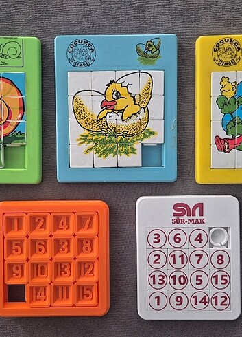 Beden Yap boz puzzle nostalji vintage oyuncak