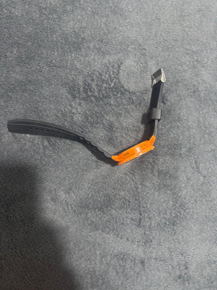 Siyah Turuncu Erkek saat - Görsel 2