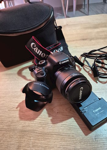 Canon 550 D Fotoğraf Makinesi Kamera - Görsel 9