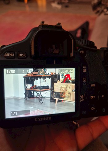 Canon 550 D Fotoğraf Makinesi Kamera - Görsel 5