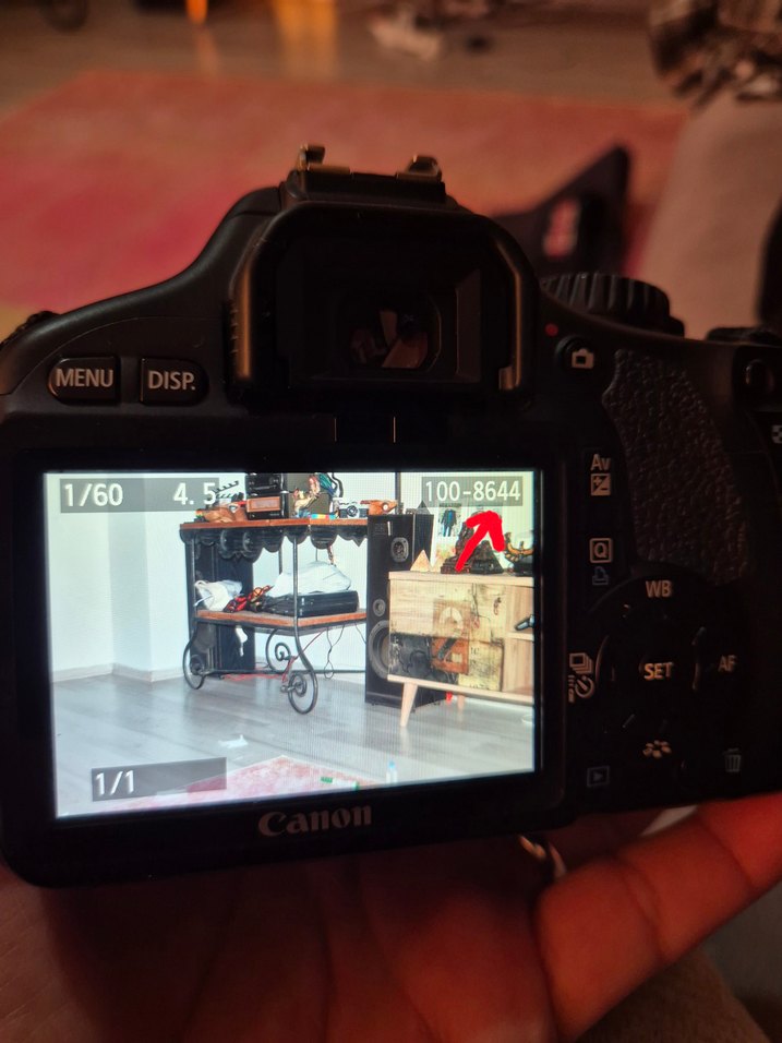 Canon 550 D Fotoğraf Makinesi Kamera - Görsel 5