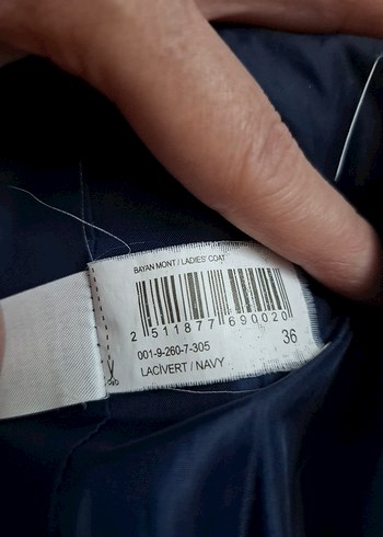 kadın mont - Görsel 3