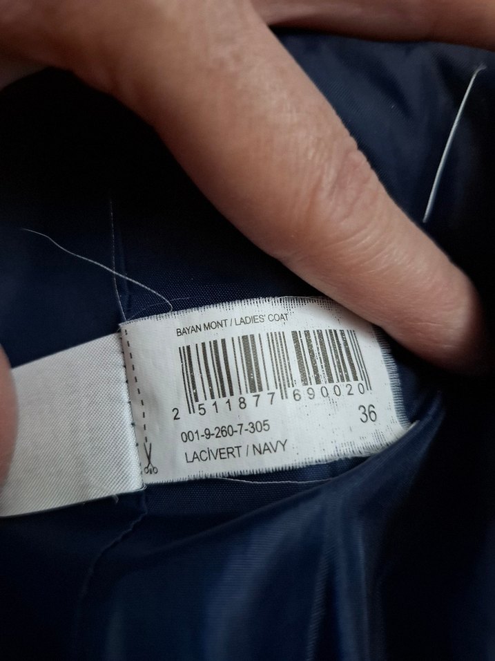 kadın mont - Görsel 3