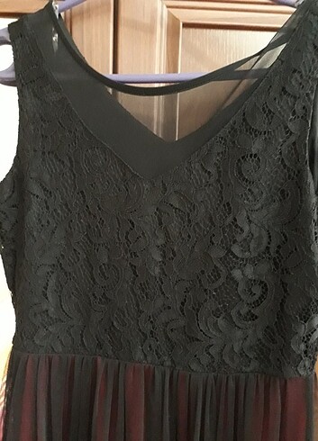 Dantelli elbise - Görsel 4