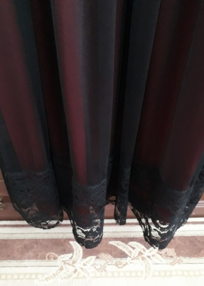 Dantelli elbise - Görsel 2