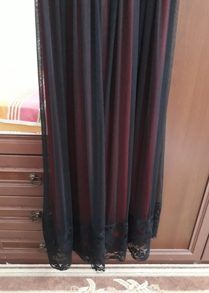 Dantelli elbise - Görsel 5