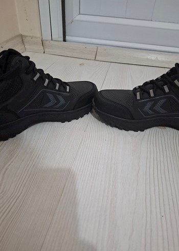 Siyah Erkek Spor Ayakkabı Bağcıklı Outdoor - Görsel 3