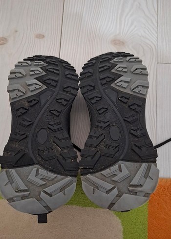 Siyah Erkek Spor Ayakkabı Bağcıklı Outdoor - Görsel 6