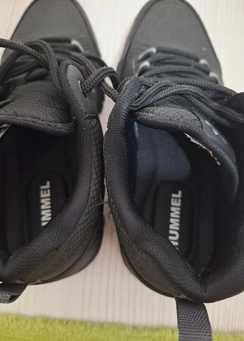 Siyah Erkek Spor Ayakkabı Bağcıklı Outdoor - Görsel 4