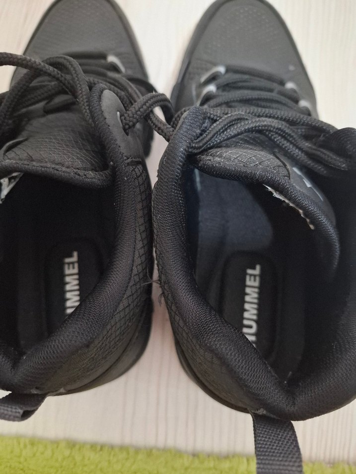 Siyah Erkek Spor Ayakkabı Bağcıklı Outdoor - Görsel 4