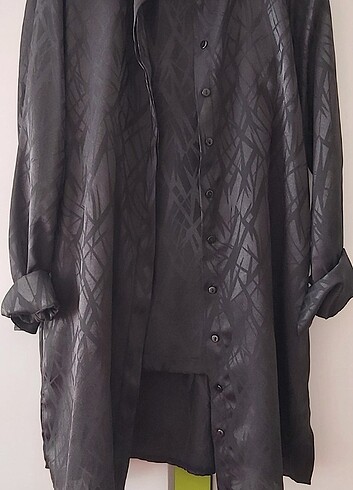 Siyah jakarlı abiye takım - Görsel 5