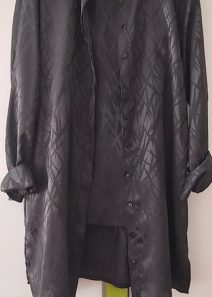 Siyah jakarlı abiye takım - Görsel 5