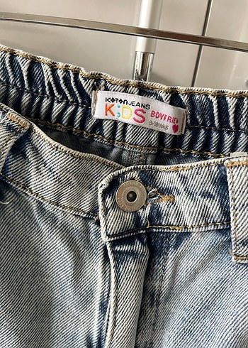 Gri Kemerli Salaş Midi Kot Pantolon - Görsel 2