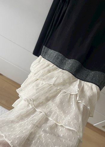 Kız Çocuk Siyah Uzun Kollu Bluz - Görsel 3