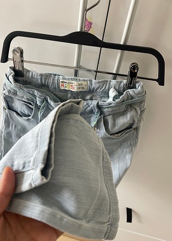 Mavi Pastel Renkli Rahat Kesim Kadın Kot Pantolon - Görsel 4